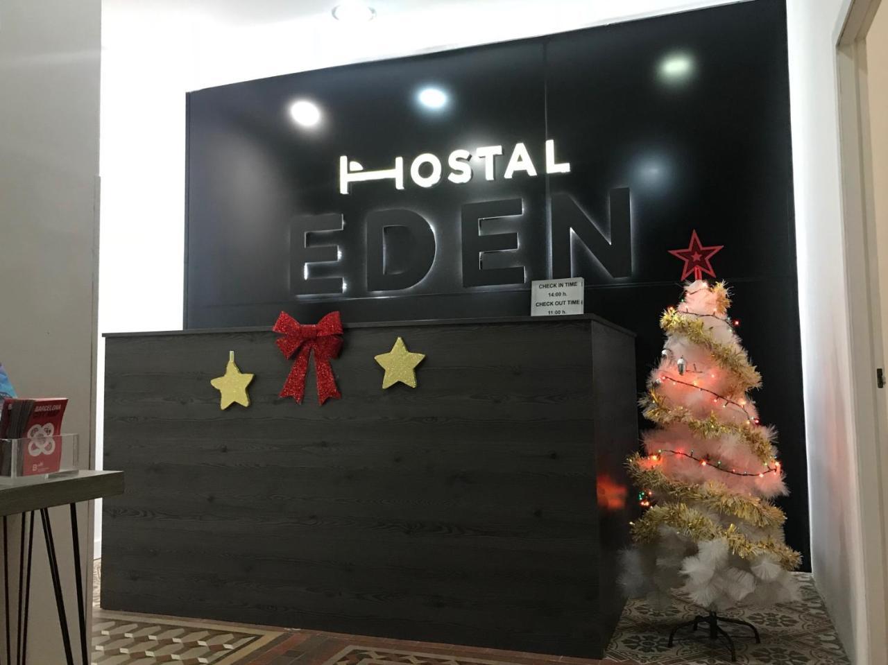 Hostal Eden Barcelona Bagian luar foto